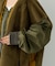 【etsinta】ファー切替ジャケット