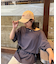 後ろお花デザインキャップ