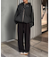 【UNISEX】NEWタックボリュームワイドパンツ