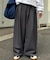 【UNISEX】NEWタックボリュームワイドパンツ