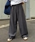 【UNISEX】NEWタックボリュームワイドパンツ