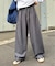 【UNISEX】NEWタックボリュームワイドパンツ