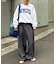 【UNISEX】NEWタックボリュームワイドパンツ
