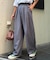 【UNISEX】NEWタックボリュームワイドパンツ