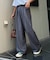 【UNISEX】NEWタックボリュームワイドパンツ