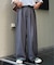 【UNISEX】NEWタックボリュームワイドパンツ