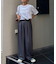 【UNISEX】NEWタックボリュームワイドパンツ