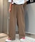 【UNISEX】NEWタックボリュームワイドパンツ