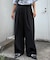 【UNISEX】NEWタックボリュームワイドパンツ