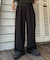 【UNISEX】NEWタックボリュームワイドパンツ