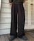 【UNISEX】NEWタックボリュームワイドパンツ
