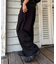 【UNISEX】NEWタックボリュームワイドパンツ