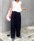 【UNISEX】NEWタックボリュームワイドパンツ