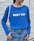 コットンナイロンシアーカラーロゴTee