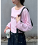 コットンナイロンシアーカラーロゴTee