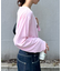 コットンナイロンシアーカラーロゴTee