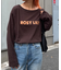 コットンナイロンシアーカラーロゴTee