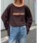 コットンナイロンシアーカラーロゴTee