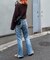 コットンナイロンシアーカラーロゴTee