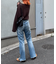 コットンナイロンシアーカラーロゴTee