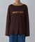 コットンナイロンシアーカラーロゴTee