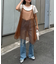 ドットチュールキャミチュニックワンピ