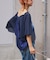 etsintaリメイクメッシュフレアtee