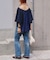 etsintaリメイクメッシュフレアtee