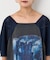 etsintaリメイクメッシュフレアtee