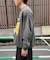 【ユニセックス】SUITCH RECORDビックシルエット加工スウェット