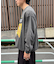 【ユニセックス】SUITCH RECORDビックシルエット加工スウェット