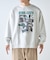 【ユニセックス】SUITCH RECORDビックシルエット加工スウェット