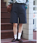 【GEVACO】ウエストタブハーフパンツ