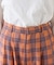 【UNISEX】ネルチェックタックボリュームワイドパンツ