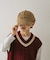 【KIDS】アソート柄刺繍コーデュロイキャップ