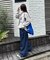【ユニセックス】犬 ニット アソートロゴジャガードニット