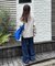 【ユニセックス】犬 ニット アソートロゴジャガードニット