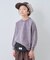 【KIDS】【FOX×TYPY】ピグメント加工ワンポイントロンTEE