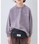 【KIDS】【FOX×TYPY】ピグメント加工ワンポイントロンTEE