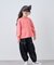 【KIDS】【FOX×TYPY】ピグメント加工ワンポイントロンTEE