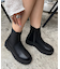 ふわふわクッション撥水ZIP付サイドゴアブーツ