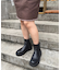 ふわふわクッション撥水ZIP付サイドゴアブーツ