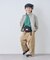 【KIDS】【FOX×TYPY】チェックオーバーシャツ