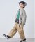 【KIDS】【FOX×TYPY】チェックオーバーシャツ