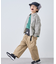 【KIDS】【FOX×TYPY】チェックオーバーシャツ