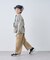 【KIDS】【FOX×TYPY】チェックオーバーシャツ