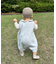 【綿100％で洗える】【BABY】スウェットライクニットロンパース(OSORO)