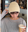 太リブニットビーニー
