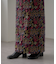 【aguni】ベロア刺繍ナロースカート