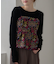 【aguni】ベロア刺繍ビスチェ